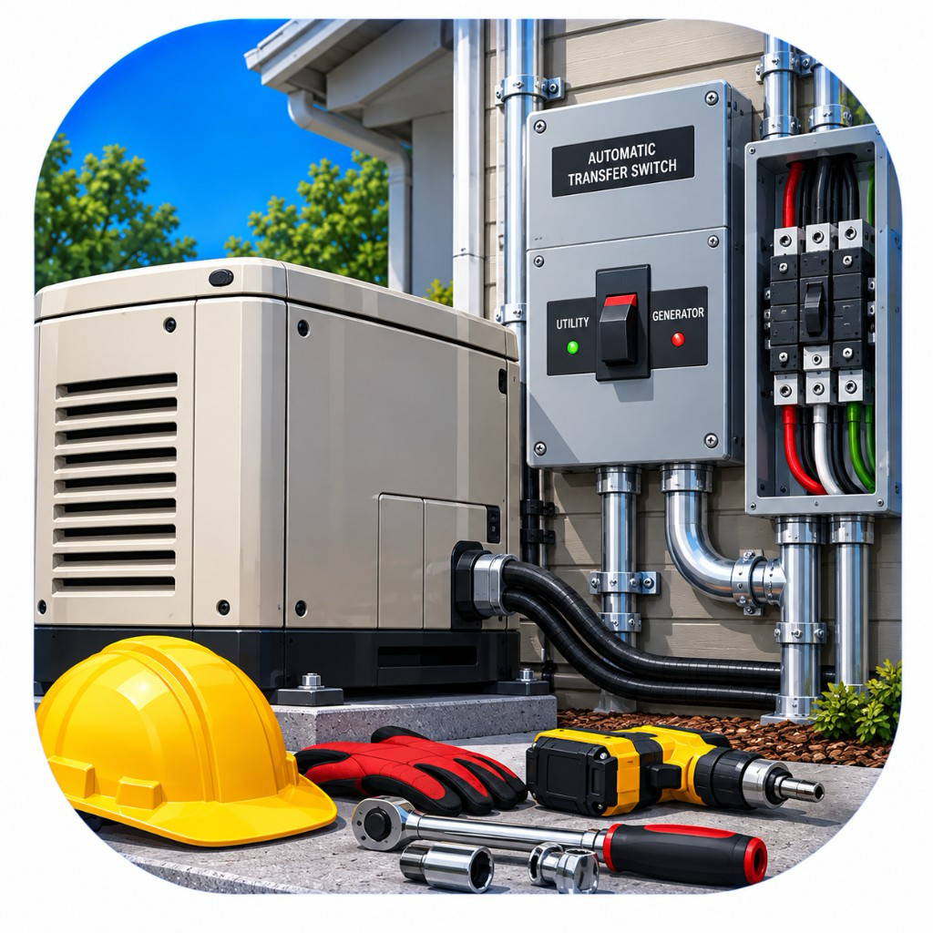 Backup Generators and Transfer Switches